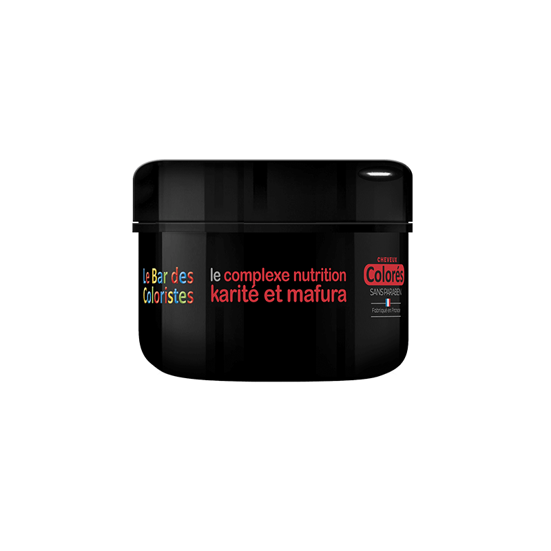masque complexe nutrition karité et mafura pour cheveux colorés