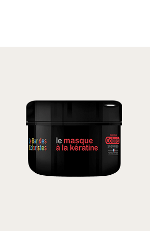 Masque pour cheveux colorés